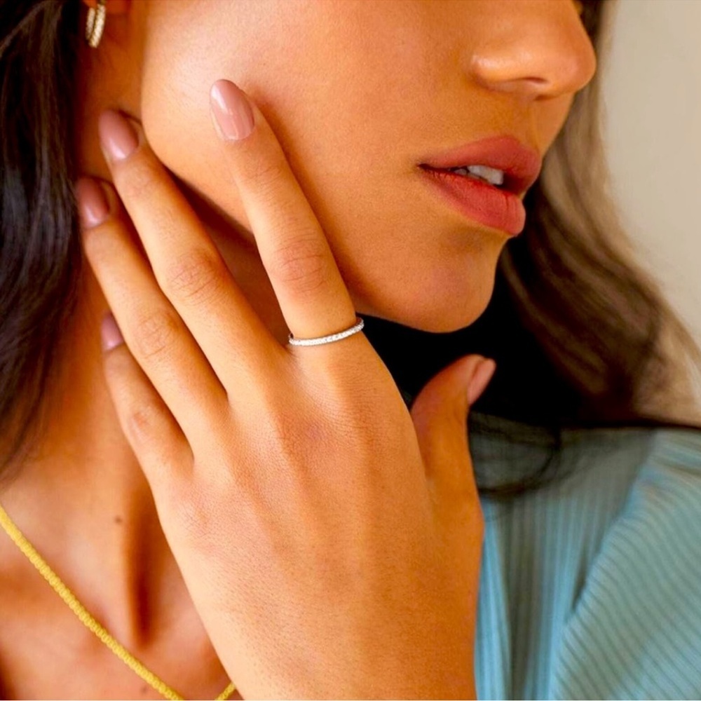 Farah Jewelry Silver Minimalist Ring